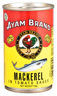 Mackerel in tomato sauce 155g